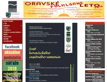 Tablet Screenshot of osvetadk.sk
